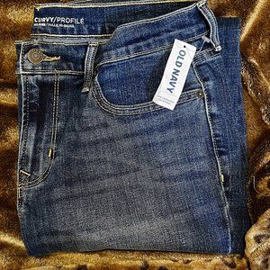 OLD NAVY Curvy Skinny Jeans Sz 8 M "NWT"
